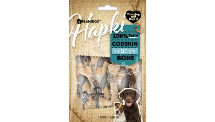 Koera maius Hapki codskin+ calcium bone