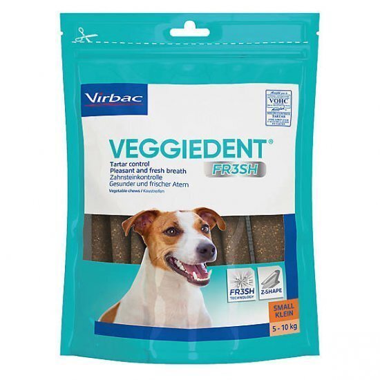 Koera maius Virbac veggident närimispulk S suurus 15 tk pakis