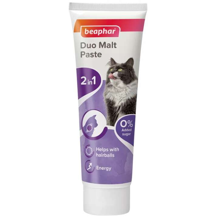 BEAPHAR Duo-Malt paste, karvaväljutust soodustav vahend
