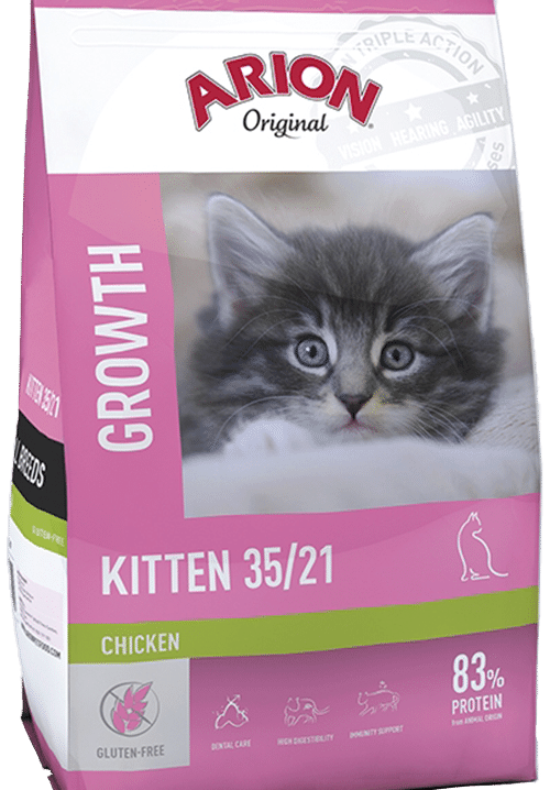 Arion kitten growth 35/21 kana 300gr