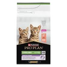 Purina Pro Plan Sterilised Kitten 3-12 kuud HEALTHY START rohke lõhega 1,5kg