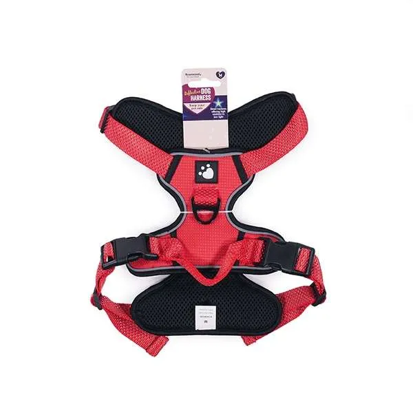 Rosewood Reflective Dog Harness traksid punased L suurus