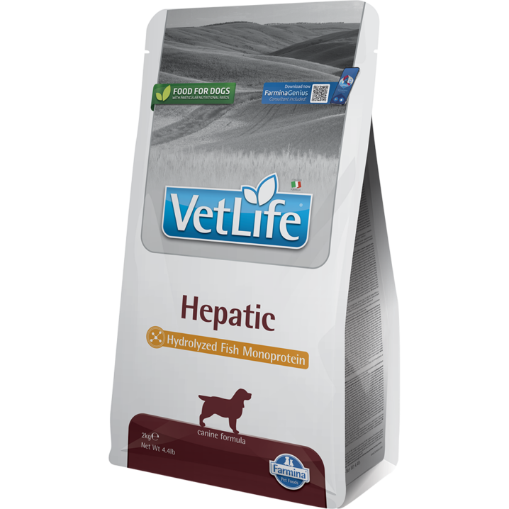 Farmina Vet Life Hepatic koertele 2kg