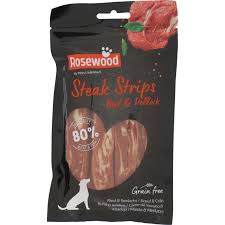 Rosewood Steak Strips Beef&Pollock