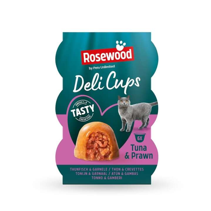 Rosewood Deli Cups Tuna & Prawn – maitsev maius kassidele