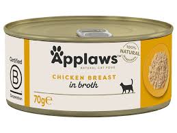 Applaws Chicken Breast in Broth-märgtoit kassidele kanarinnaga puljongis. 156gr