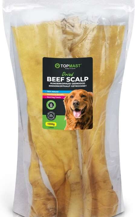 kuivatatud veise peanahk 1000gr