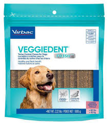 VIRBAC Veggiedent Fresh- L suurus >30kg 15tk