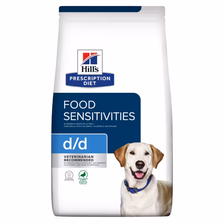 Hill’s PRESCRIPTION DIET food sensitivities d/d koeratoit 4kg