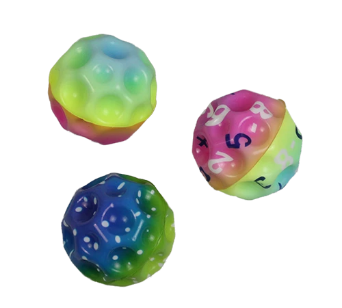 värviline mängupall 6cm